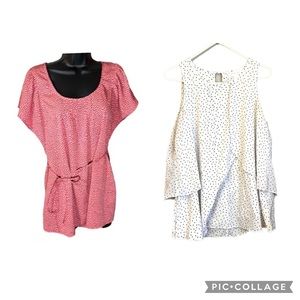 Motherhood Maternity Small Shirt Lot Blouse & Tank Top